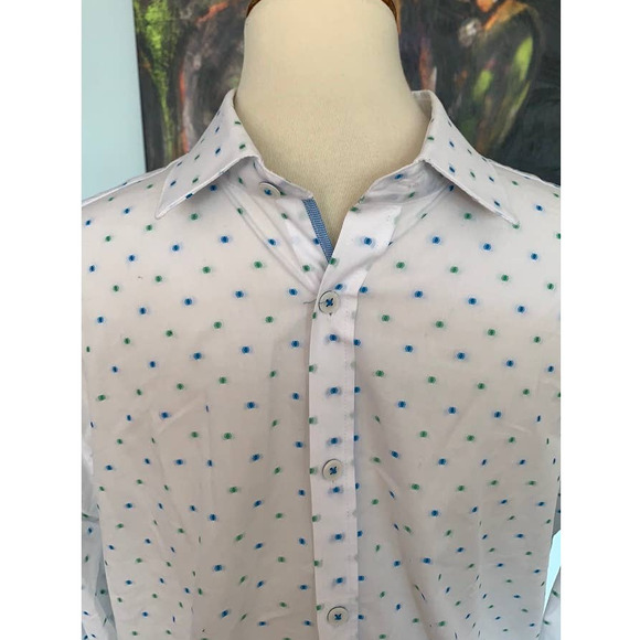 NWT Penguin Skinny Fit button down dress shirt L - Picture 2 of 5